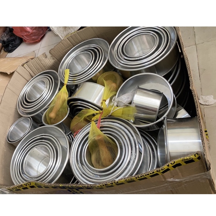 Khuôn Nhôm Tròn Gia Công Đế Rời /Đế Liền