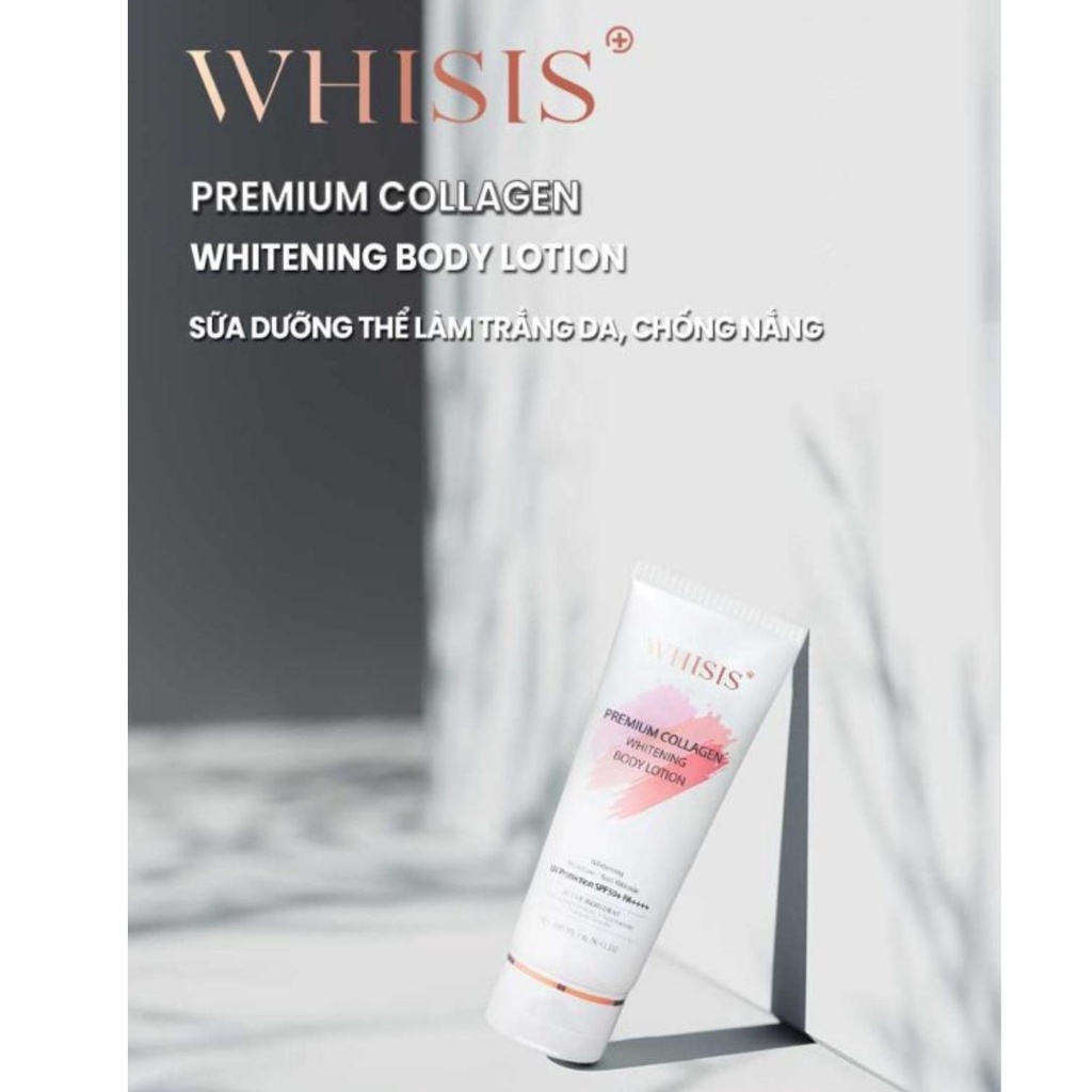 Kem Dưỡng Trắng Da Body Minhchaustore Kem Body Whisis 200ml Kem dưỡng trắng da chống nắng