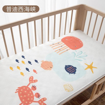Tấm lót chống thấm cho bé 4 lớp, thoáng khí, có thể giặt được 50x70, 80x100cm 🍃🍃🍃