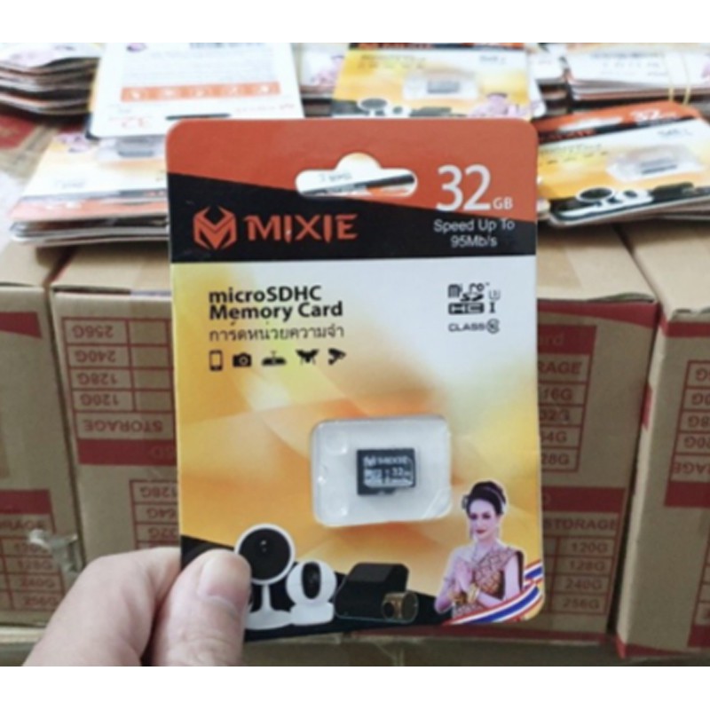 THẺ NHỚ 32GB MIXIE U3 CHÍNH HÃNG BẢO HÀNH 36 THÁNG - DÙNG CHO CAMERA IP WIFI IMOU EZVIZ KBONE C6N H21P, CAM HÀNH TRÌNH