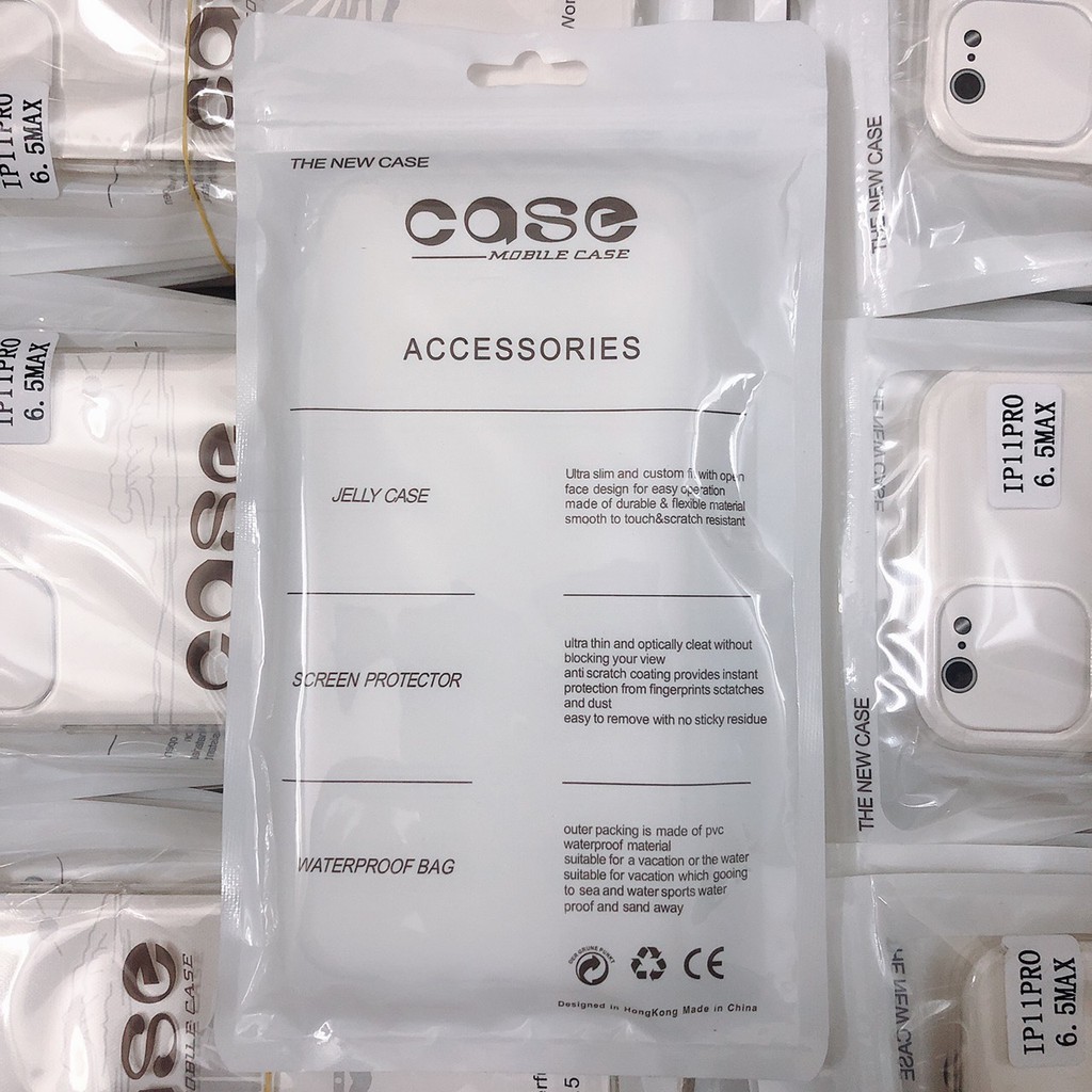 Ốp lưng dẻo trong suốt CASE 5/6P/7/7P/8/8P/X- Việt Linh store