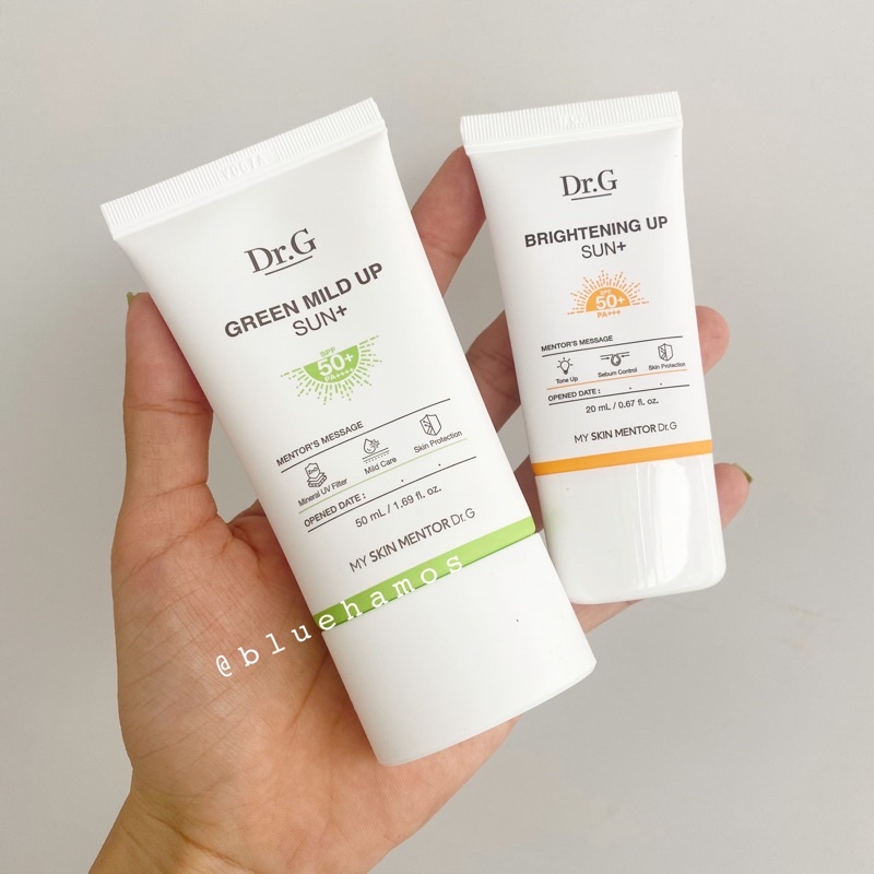 Kem chống nắng Dr.G  Green Mild Up Sun+ / Brightening Up Sun+