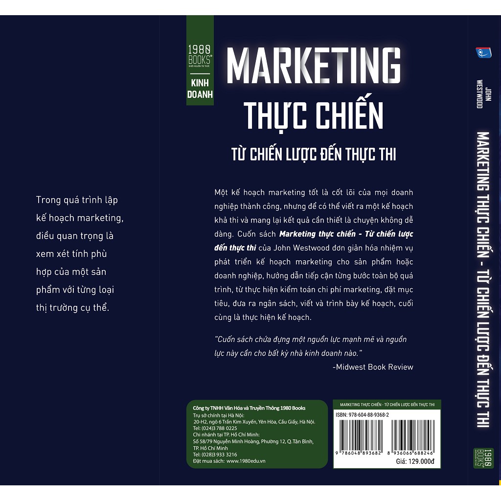 Sách - Marketing Thực Chiến - Từ Chiến Lược Đến Thực Thi | BigBuy360 - bigbuy360.vn