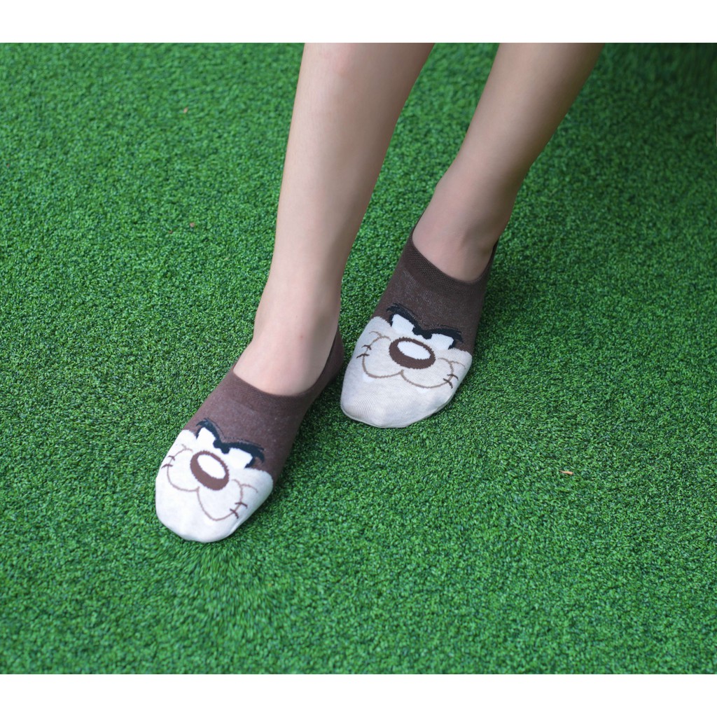 Tất vớ lười nữ hình thú cute Kikiya cao cấp Hàn Quốc W-N-004 (Chính Hãng)