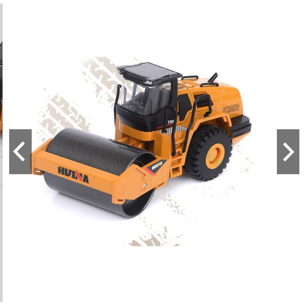 Mô hình xe lu xe lu đường đồ chơi ô tô HUINA tỉ lệ 1:50