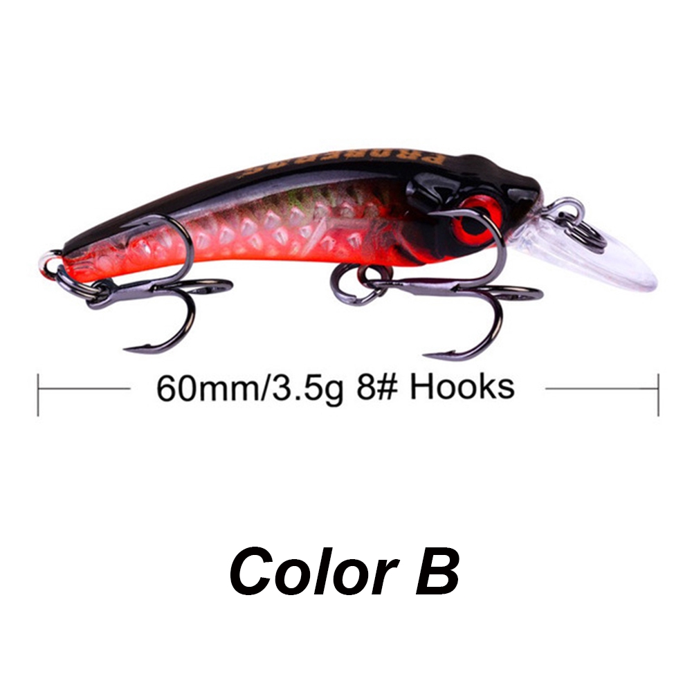 Mồi Giả Câu Cá 6cm/3.5g Chất Lượng Cao