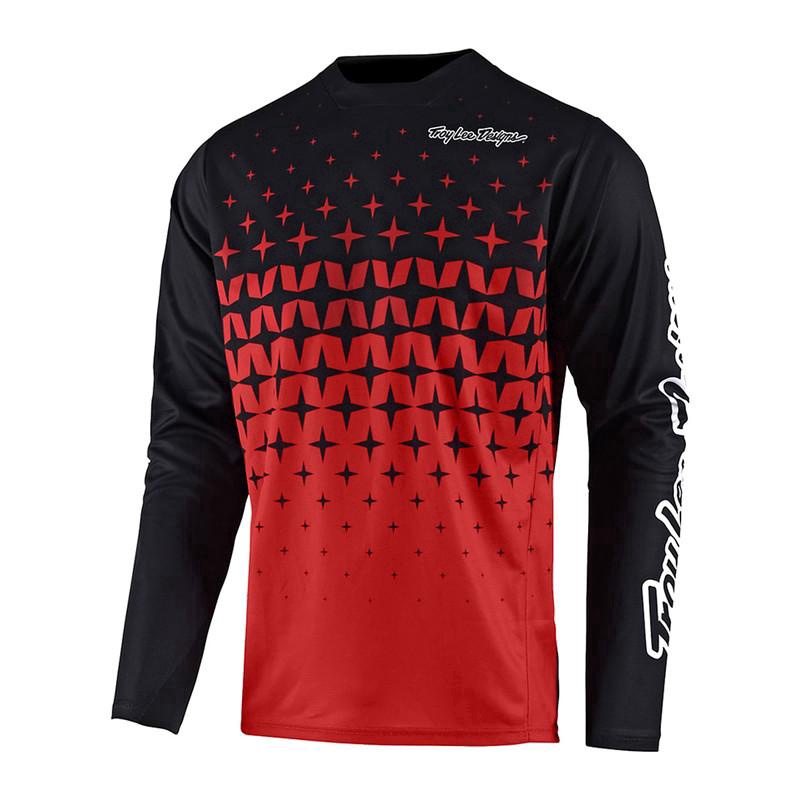 Giảm Giá Giới Hạn TLD Áo Sơ Mi Đi Xe Máy Tay Dài Khô Nhanh BMX MTB MX ATV Thiết Kế Chuyên Nghiệp