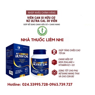 𝗡𝗭- 𝗨𝗟𝗧𝗥𝗔 𝗖𝗔𝗟✅ bổ sung canxi hữu cơ nhập khẩu chính hãng từ ✨New Zealand