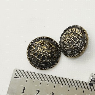 Khuy cúc kim loại áo khoác Crown (chiếc) #0202