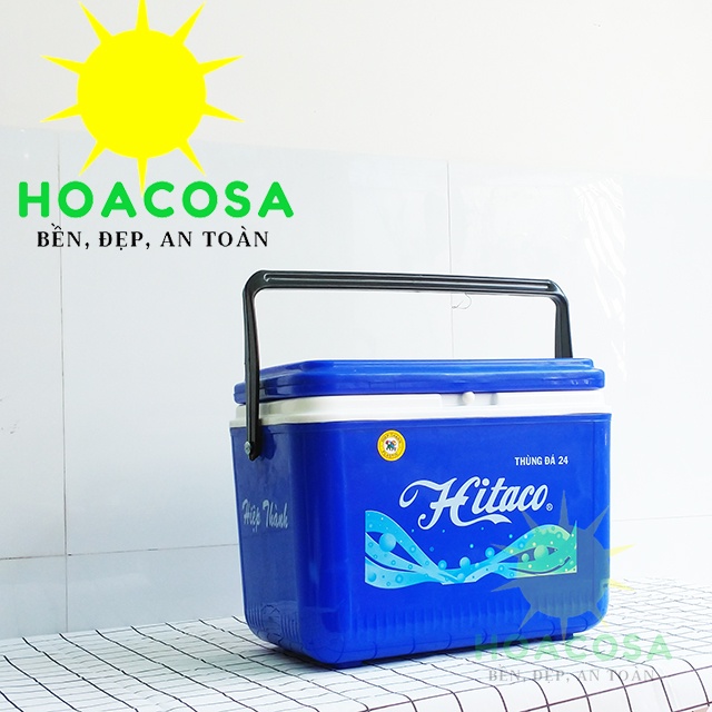 Thùng Đá Mini 16 Lít / 20 Lít / 24 Lít Hitaco- Tiện Lợi,Giữ Lạnh Tốt- Đồ Gia Dụng Hoacosa