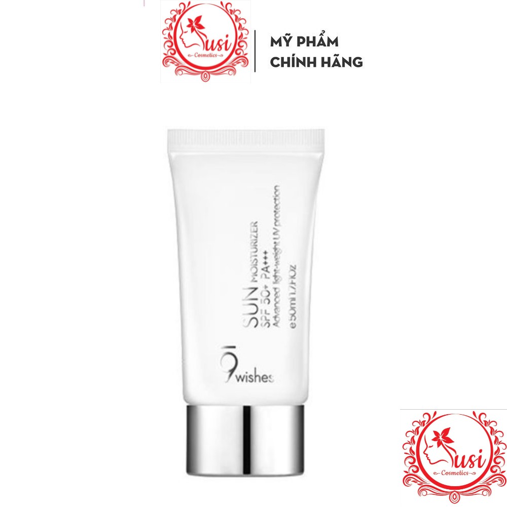 Kem Chống Nắng 9 Wishes Sun Moisturizer SPF 50+ PA +++