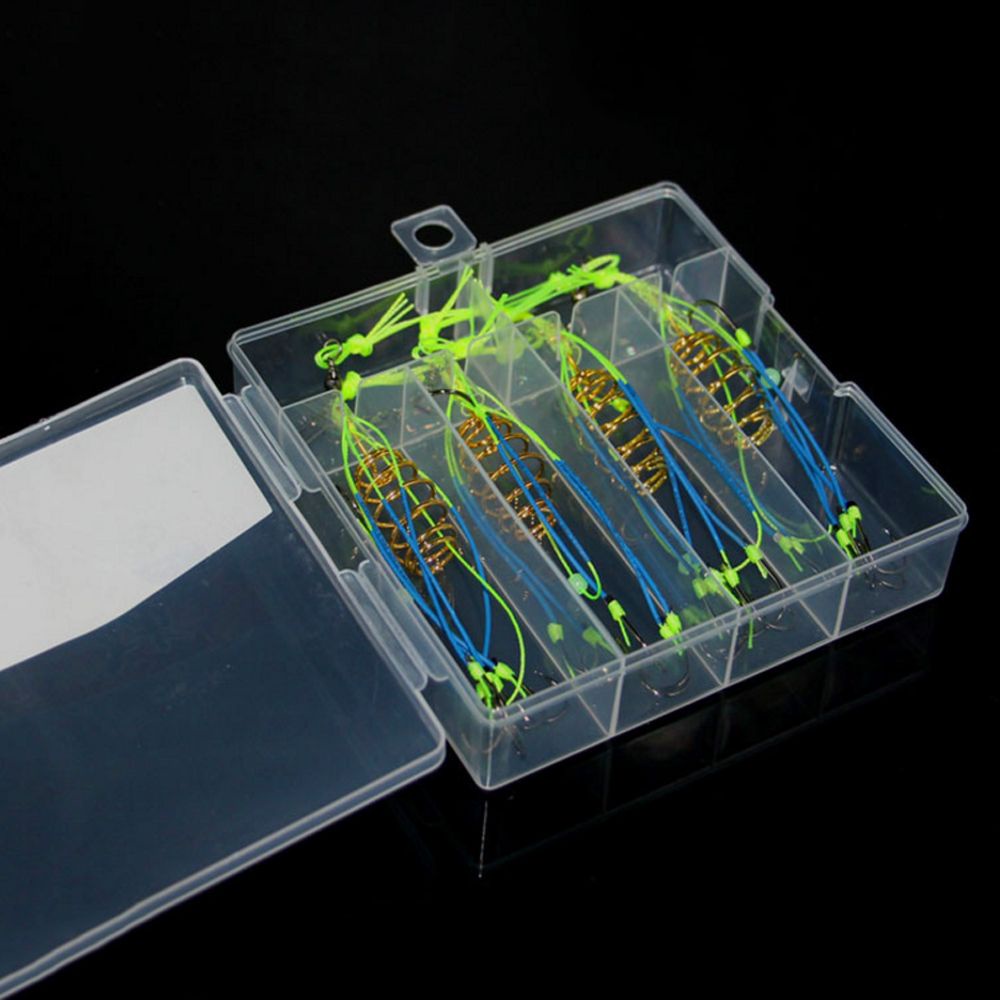 Set 4 móc câu cá bằng thép carbon cao cấp AVALENTINE 6-13