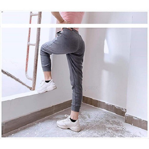 Quần Jogger gân tăm, chất co giãn tốt - Thời trang CHIPXINHXK cao cấp
