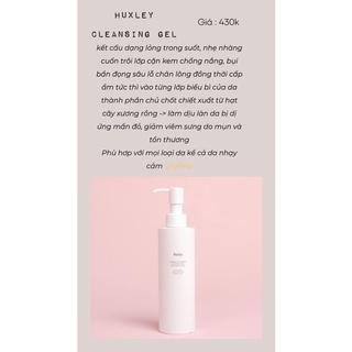 Sữa Rửa Mặt HUXLEY Cleansing Gel 200ML