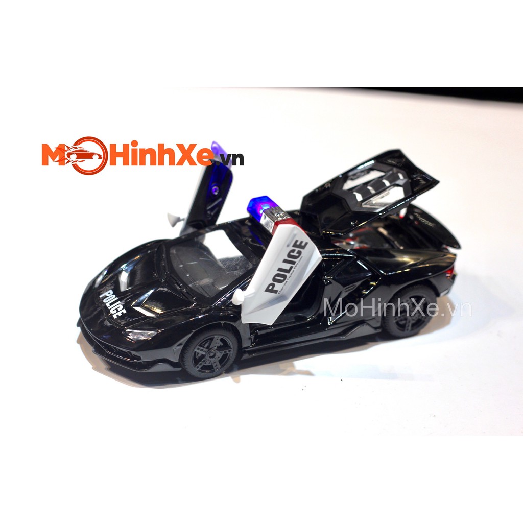 MÔ HÌNH XE LAMBORGHINI CENTENARIO LP770-4 POLICE 1:32 TY MODELS