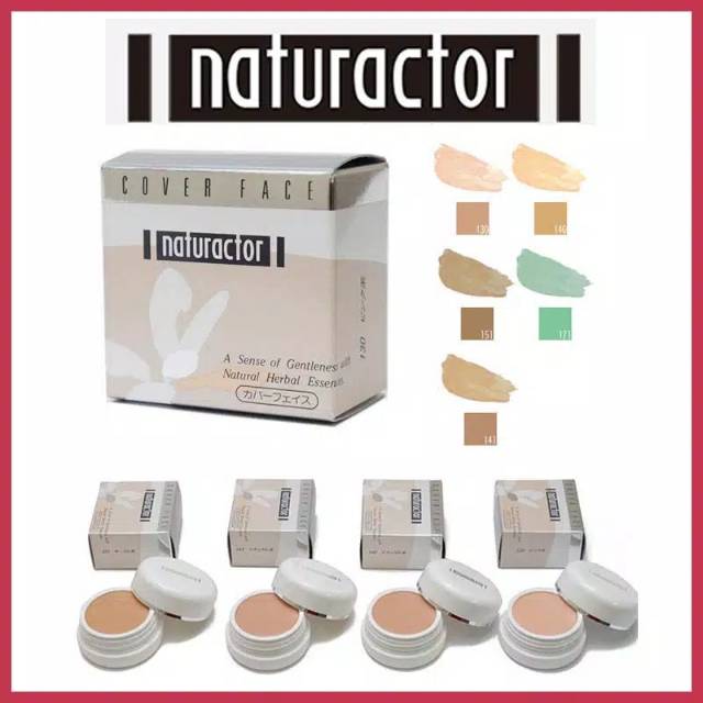 NATURACTOR (Hàng Mới Về) Kem Nền Che Khuyết Điểm Lâu Trôi Cao Cấp