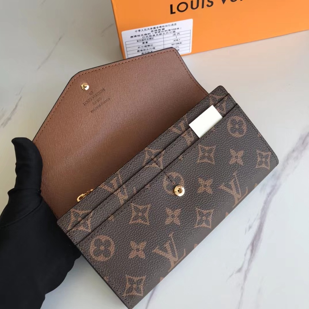 Sẵn sàng giao hàng Ví nữ Louis Vuitton LV phối màu mới có hộp M60531
