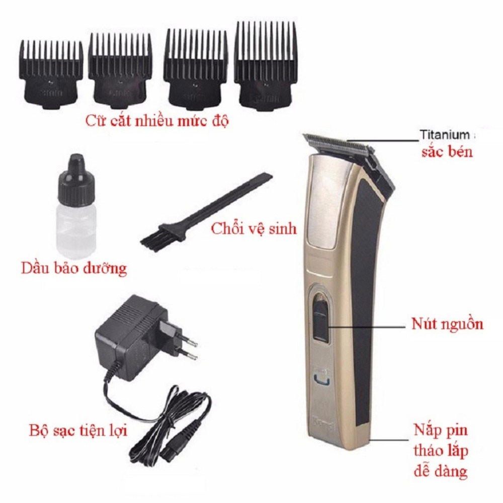 Tăng Đơ Hớt Tóc Gia Đình ⚡️𝐅𝐑𝐄𝐄 𝐒𝐇𝐈𝐏⚡️ Tông Đơ Cắt Tóc Cao Cấp Siêu Bền