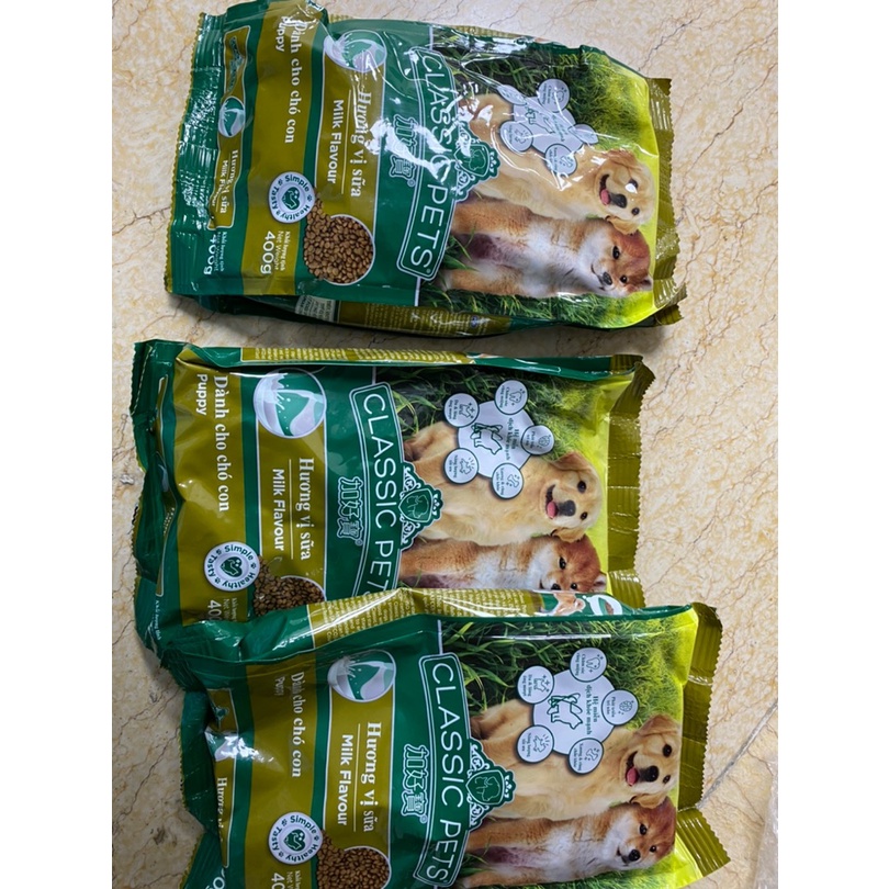Thức ăn dành cho chó con vị Sữa Classic Puppy 10kg (25 túi 400g) - VAHAVA