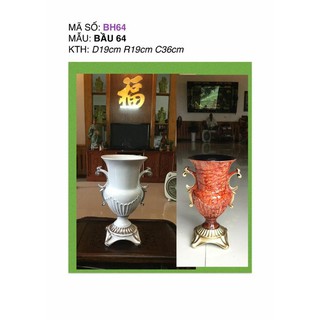 Bình cắm hoa Composite Cúp 21 Cao 36cm