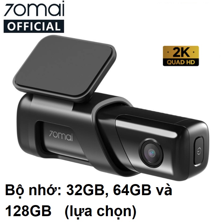 Camera hành trình ô tô nhãn hiệu Xiaomi 70mai M500 Wifi GPS - Bản Quốc Tế Bảo Hành 12 Tháng