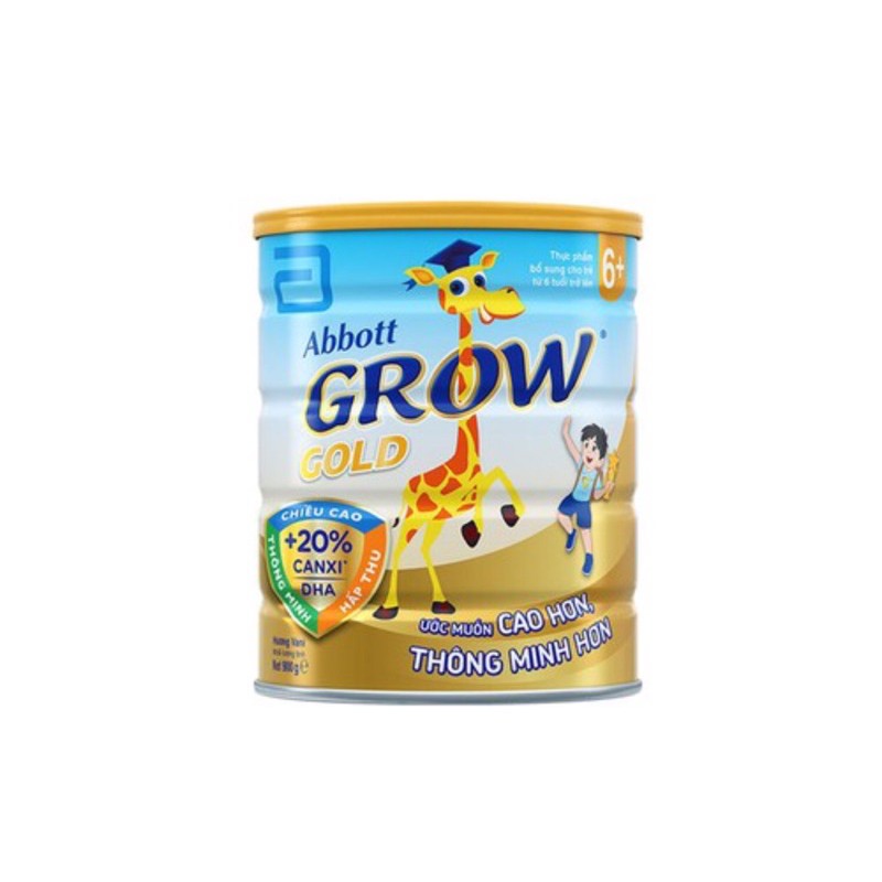 Sữa Bột ABbott Grow Gold 6+  900g