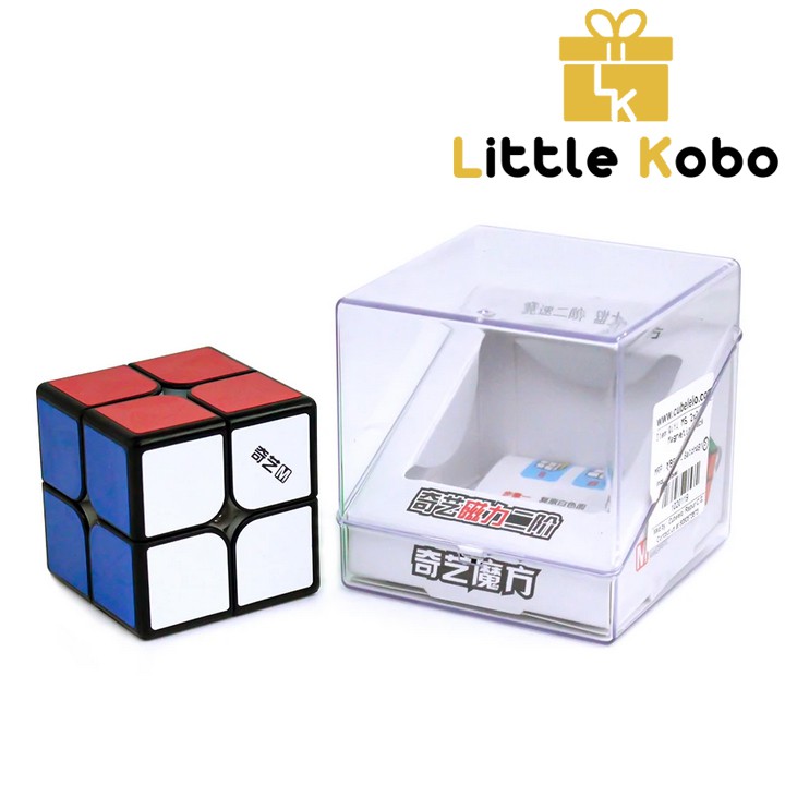 Rubik 2x2 Nam Châm QiYi MS Magnetic Stickerless Rubik 2 Tầng