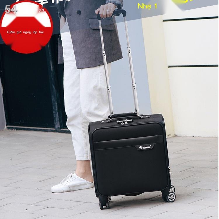 Hộp đựng đồ 18 inch cho nam doanh nhân vali nhỏ của nữ chuyến đi công tác mini Oxford vải mật khẩu vali du lịch