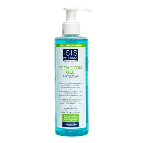 Gel Rửa Mặt Teenderm  Gel Sensitive  Isis Pharma⚡CHÍNH HÃNG⚡100ml-250ml_ Cho Da Mụn Nhạy Cảm, da mụn_MINH QUÂN