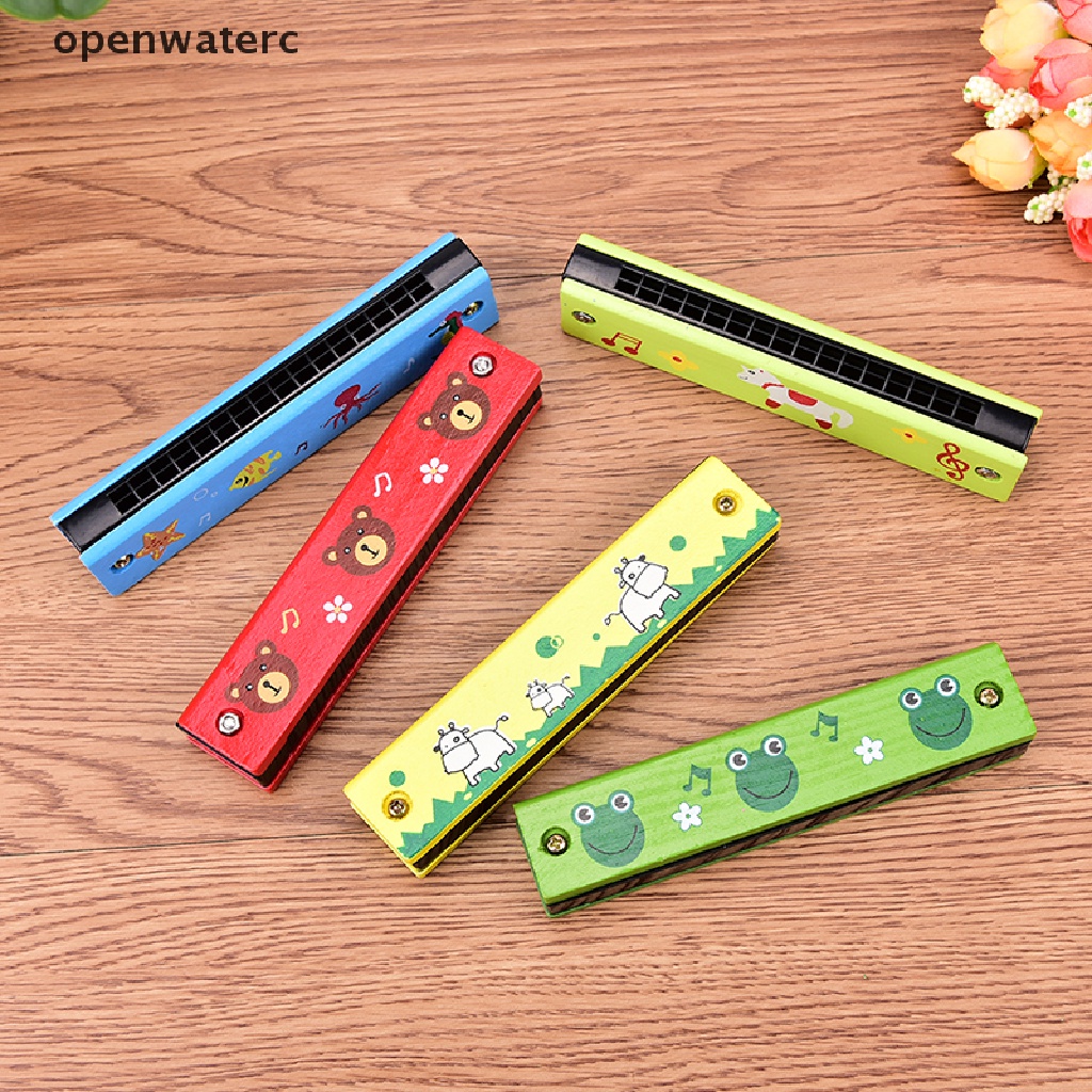 Kèn Harmonica 16 Lỗ Nhiều Màu Sắc Dễ Thương Cho Bé