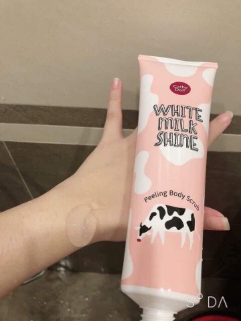 TẨY TẾ BÀO CHẾT WHITE MILK SHINE