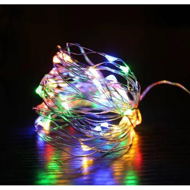 [HCM] Dây đèn led đom đóm, đèn fairylight dài 2M/3M/5M/10M/20M dùng trang trí dùng pin LR44 / USB | BigBuy360 - bigbuy360.vn