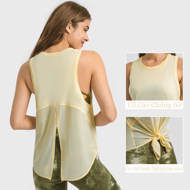 Áo Tank Tập Gym Yoga Nữ ACE Tank Lululemon 17 Màu