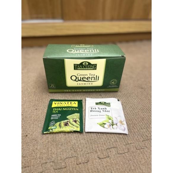 Trà Xanh Hương Nhài / Hương Sen / Hồng Trà Túi Lọc “Queenli”