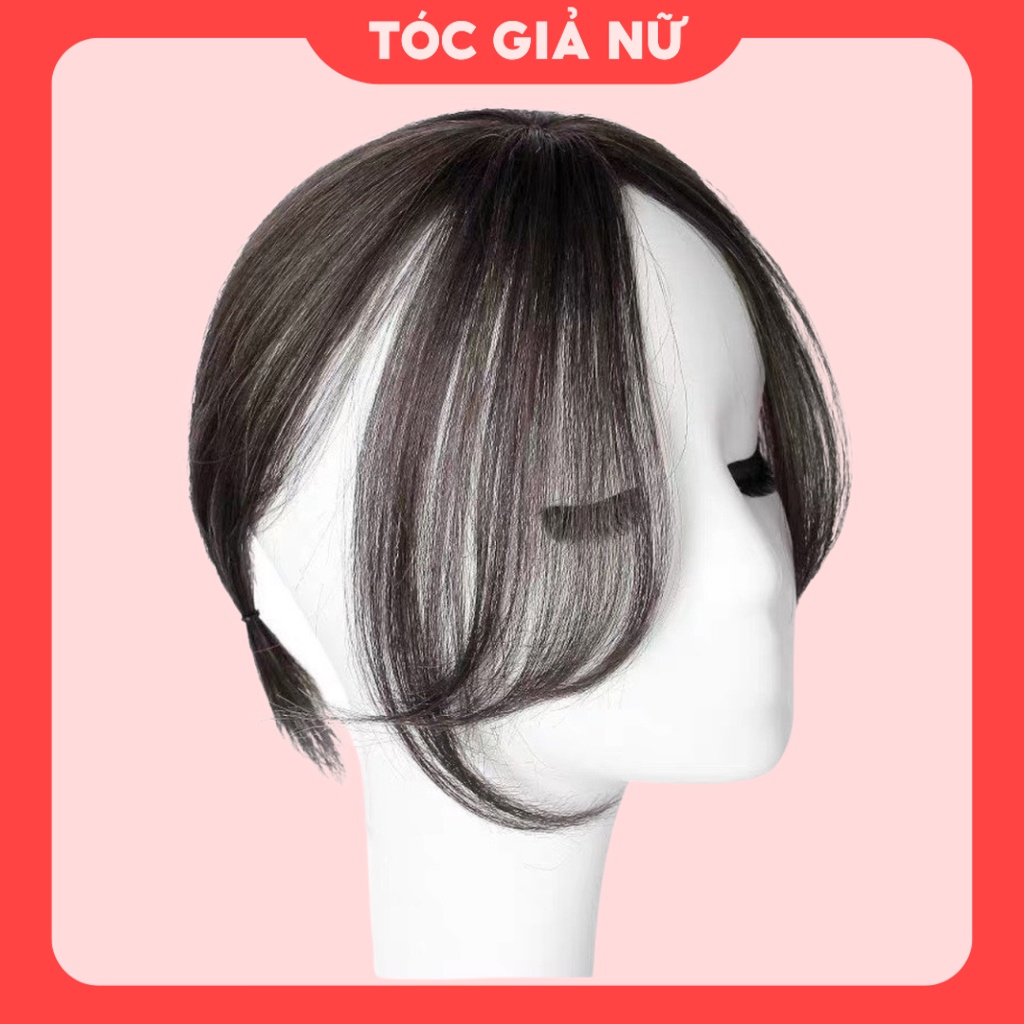 Tóc mái 3D giả loại không mái dài như tóc thật hàng cao cấp