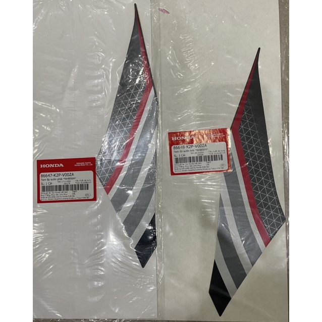 Bộ tem Winner X SPORT chính hãng Honda