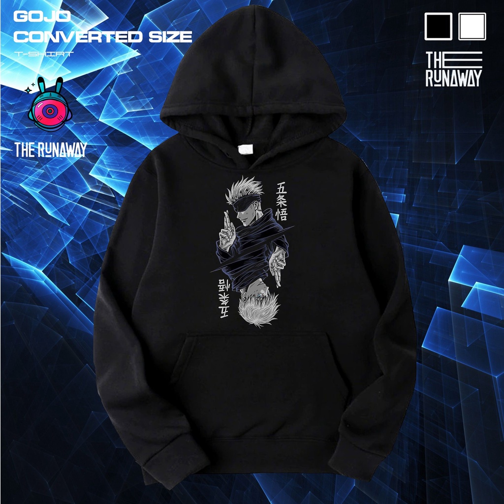 Áo Hoodie Jujutsu Kaisen:  Gojo Converted Side Nam / Nữ by The Runaway