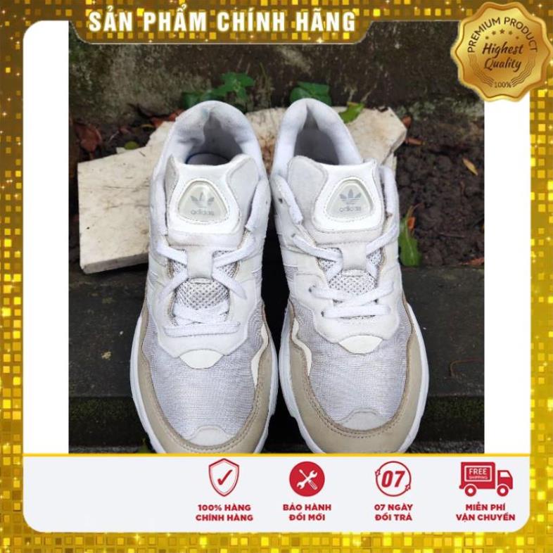 giày adidas yung real 2hand trắng có nhiều size - bh12