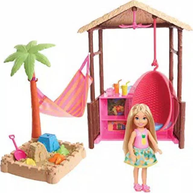 Búp Bê Barbie + Cát Tiki Dễ Thương Xinh Xắn