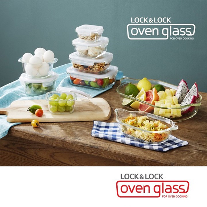Set 3 hộp thủy tinh vuông Lock&Lock LLG214 500ml | BigBuy360 - bigbuy360.vn