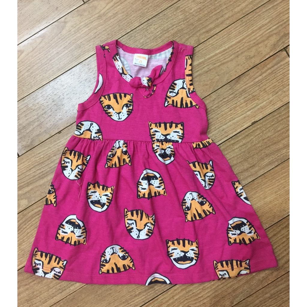 Váy cotton cho bé gái 2- 5 tuổi