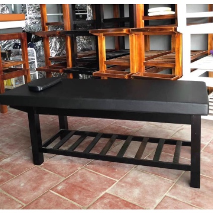 Giường massage spa khung gỗ - 0969.691.891