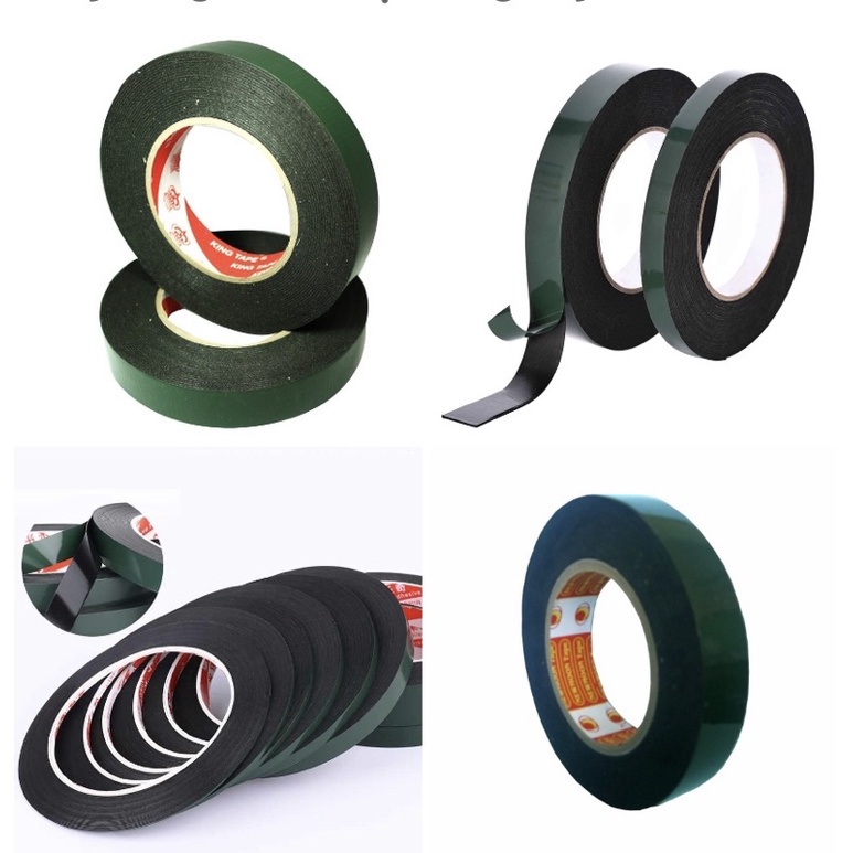 Băng Keo Xốp Đen 2 Mặt Bảng 2cm Siêu Dính