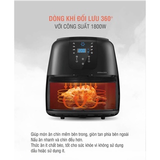 [Oder] - Nồi Chiên Không Dầu Lock&Lock EJF296BLK