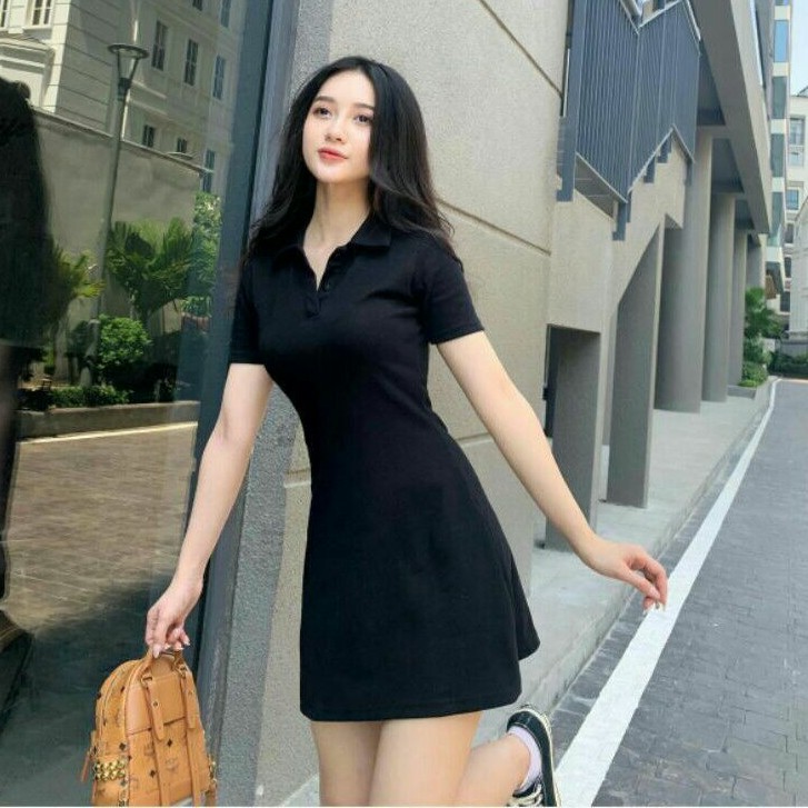 [Ảnh Thật Trải Sàn ]Váy polo cổ đức cực năng động♥ Freeship♥Váy polo siêu hot | BigBuy360 - bigbuy360.vn