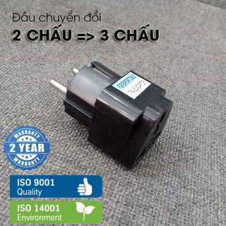 [SIÊU TIỆN LỢI] Phích cắm chuyển đổi 2 chấu thành 3 chấu cao cấp