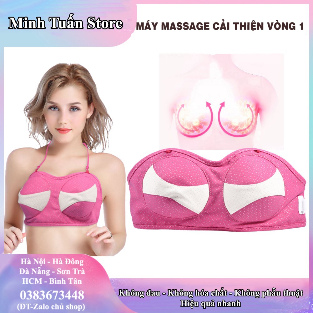 Máy Massage Săn Chắc Ngực + TẶNG 1 Lọ Tinh Dầu - Cách Cải Thiện Ngực Lép Tự Nhiên Không Phẫu Thuật