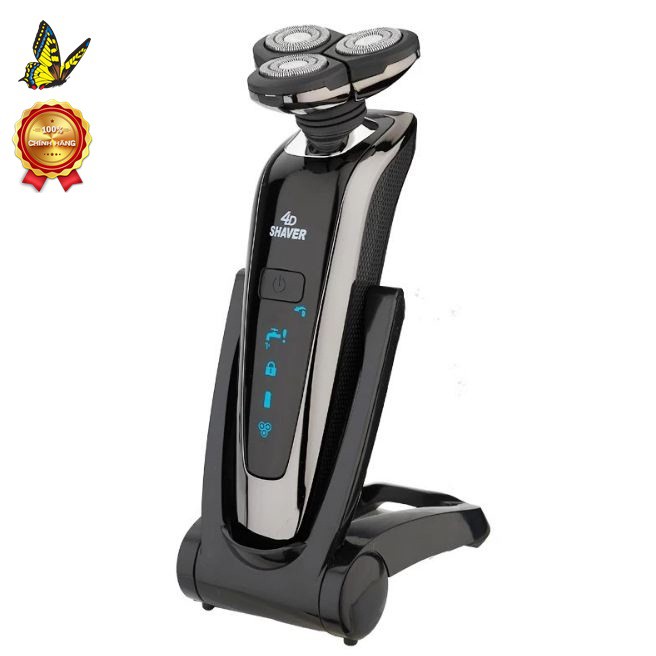 Máy Cạo Râu đa năng 3 lưỡi kép, cạo cực sát chông nước Shaver