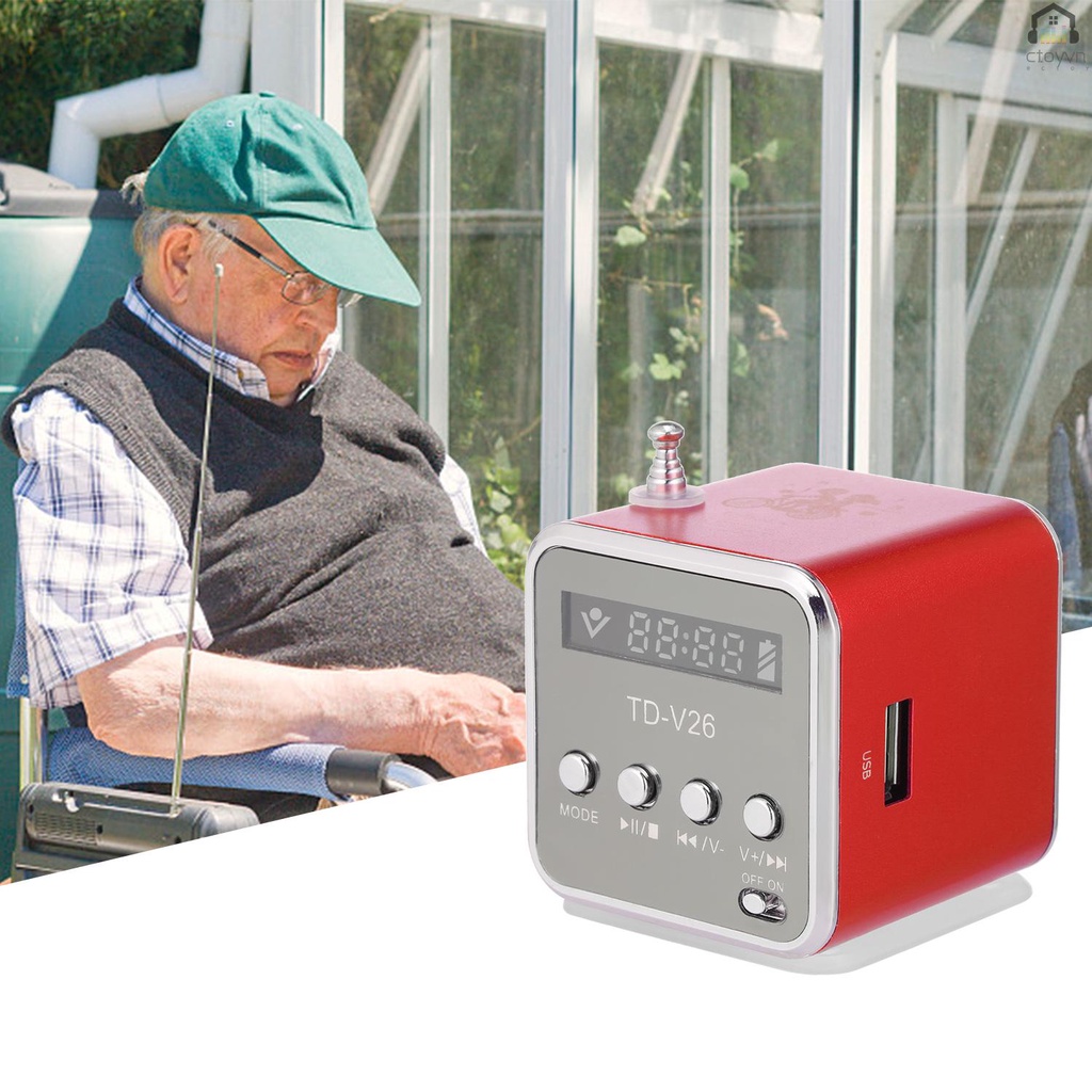 Loa mini có dây cổng 3.5mm hỗ trợ thẻ nhớ TF cho máy nghe nhạc MP3/DVD/Laptop/điện thoại