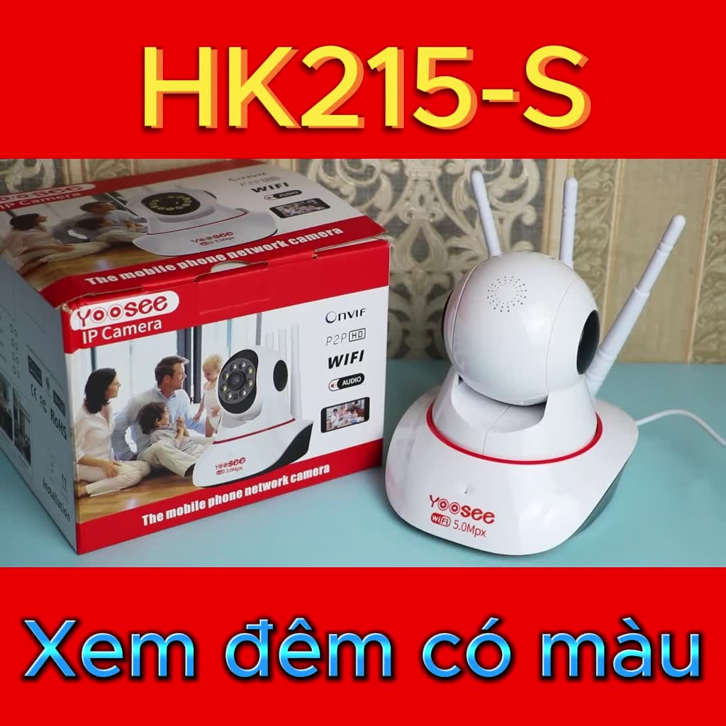 CAMERA YOOSEE  2 MẮT TRONG NHÀ, QUAN SÁT RÕ NGÀY VÀ ĐÊM, KÈM THẺ NHỚ, BẢO HÀNH 1 NĂM | BigBuy360 - bigbuy360.vn